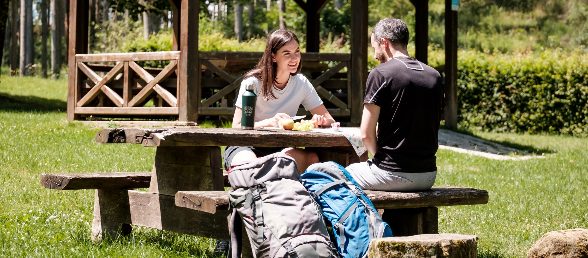 spuiten In Decoderen Picknick en Barbecueplaatsen - Mullerthal Trail